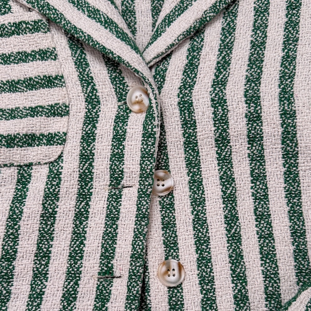 VICI Green & White Striped Two Piece Set - Picture 3 of 6